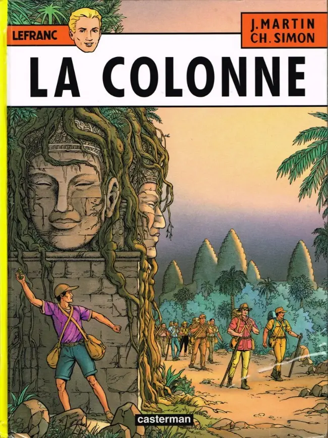Couverture de l'album Lefranc Tome 14 La colonne