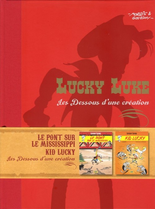 Couverture de l'album Lucky Luke Les Dessous d'une création Tome 30 Le pont sur le Mississippi - Kid Lucky