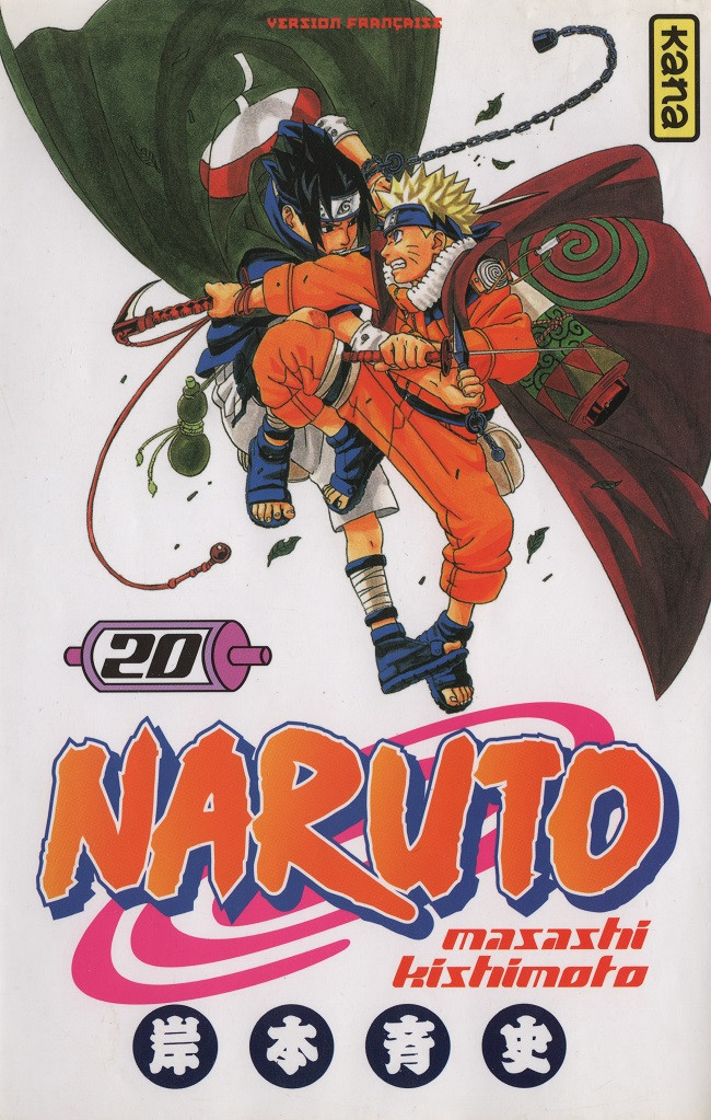Couverture de l'album Naruto 20 Naruto versus Sasuke !!