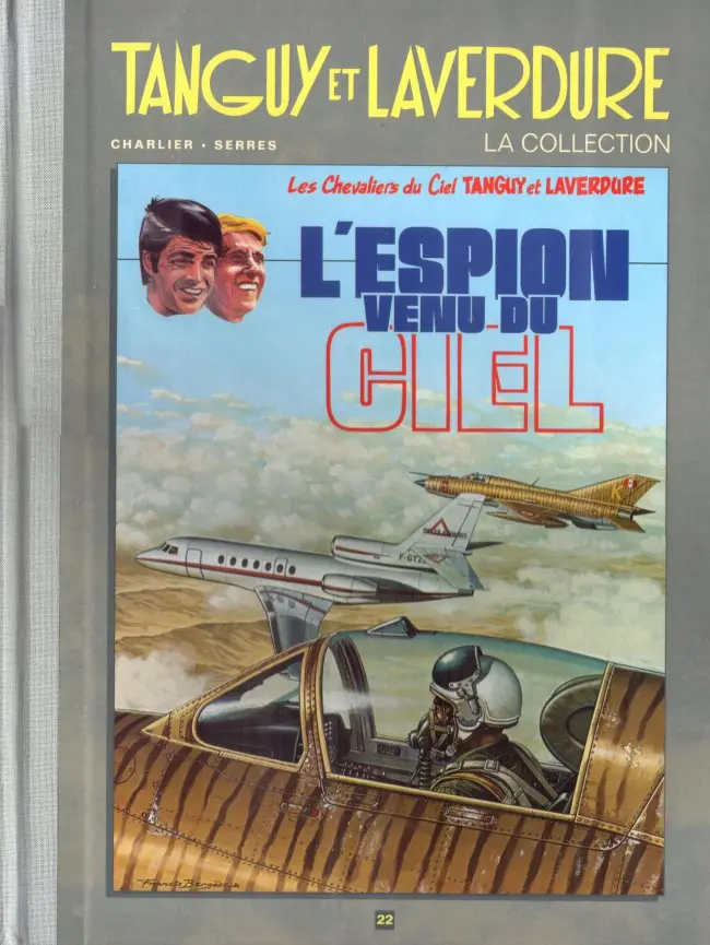 Couverture de l'album Tanguy et Laverdure - La Collection Tome 22 L'espion venu du ciel