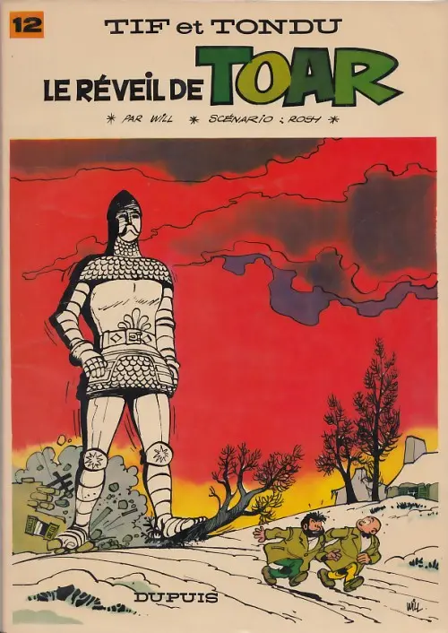 Couverture de l'album Tif et Tondu Tome 12 Le réveil de Toar