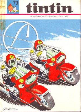 Couverture de l'album Tintin Tome 71 Tintin album du journal (n°947 à 959)