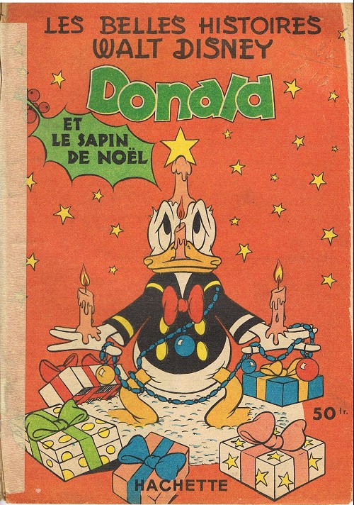 Couverture de l'album Les Belles histoires Walt Disney Tome 49 Donald et le sapin de Noël