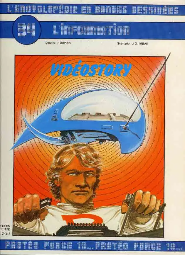 Couverture de l'album L'Encyclopédie en Bandes Dessinées Tome 34 L'information : Vidéostory
