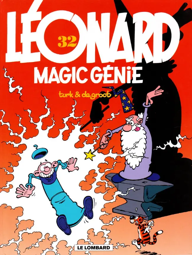 Couverture de l'album Léonard Tome 32 Magic Génie