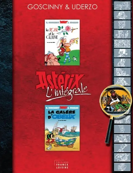 Couverture de l'album Astérix L'Intégrale Volume 11 La Rose et le Glaive - La Galère d'Obélix