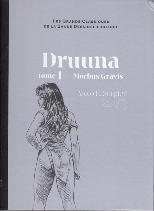 Couverture de l'album Les Grands Classiques de la Bande Dessinée Érotique - La Collection Tome 28 Druuna - Tome 1 Morbus Gravis