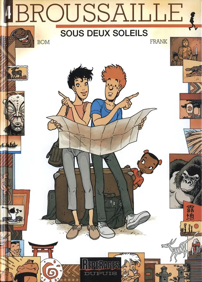Couverture de l'album Broussaille Tome 4 Sous deux soleils