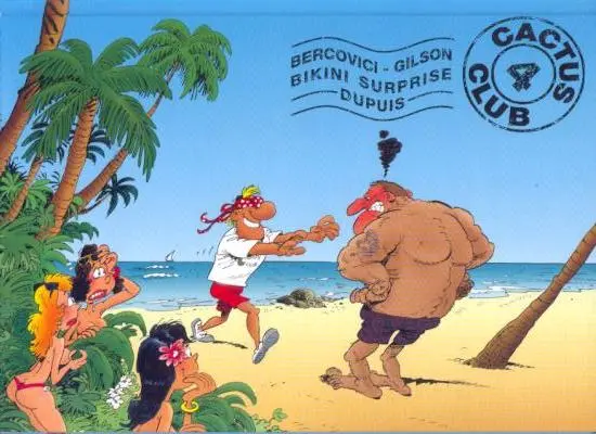 Couverture de l'album Cactus Club Tome 4 Bikini surprise