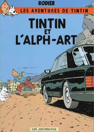 Couverture de l'album Tintin Tintin et l'Alph-Art