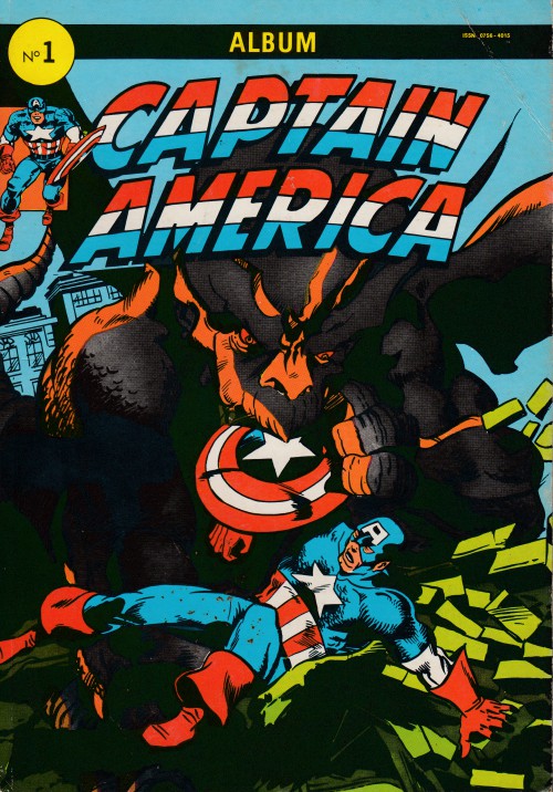 Couverture de l'album Captain America Album N° 1