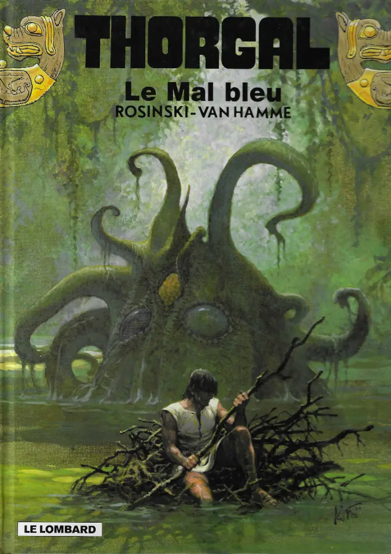 Couverture de l'album Thorgal Tome 25 Le Mal bleu