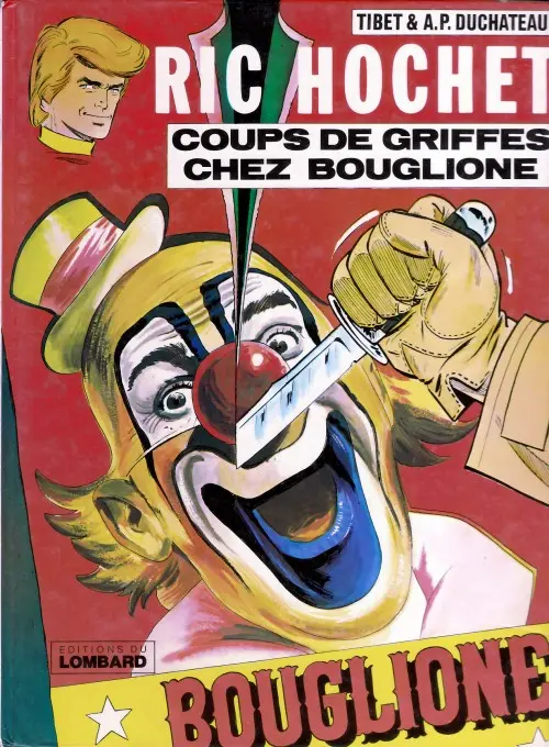 Couverture de l'album Ric Hochet Tome 25 Coups de griffes chez Bouglione
