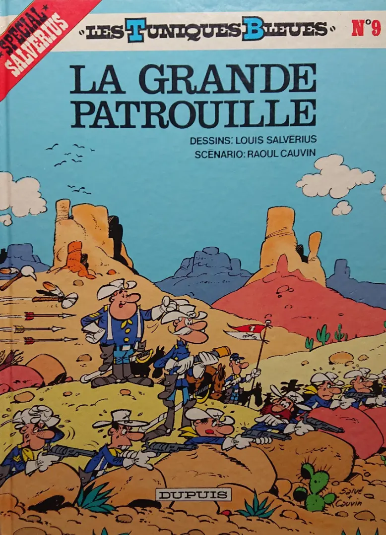 Couverture de l'album Les Tuniques Bleues Tome 9 La grande patrouille