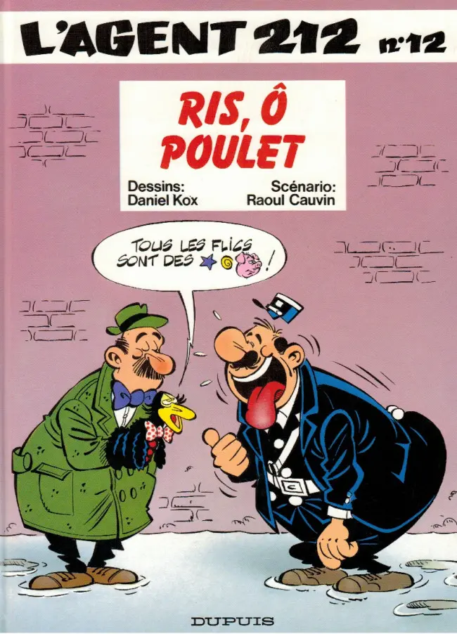 Couverture de l'album L'Agent 212 Tome 12 Ris, ô poulet