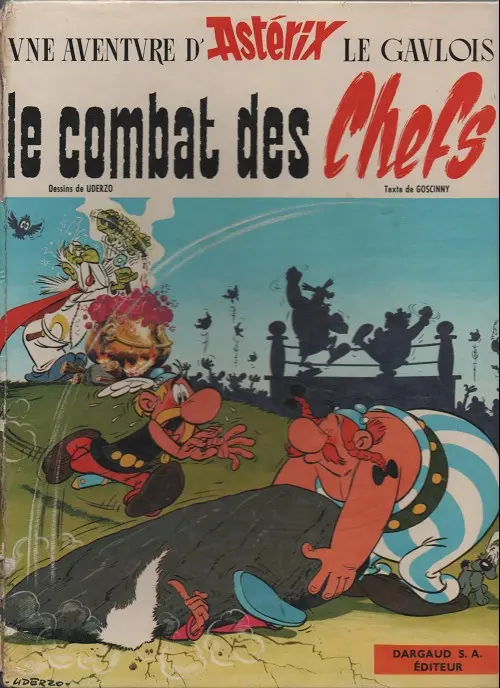 Couverture de l'album Astérix Tome 7 Le combat des chefs
