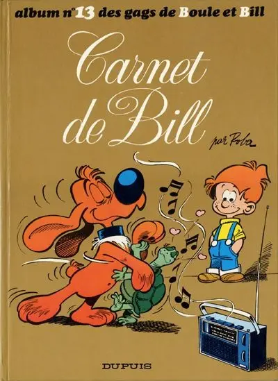 Couverture de l'album Boule & Bill Tome 13 Carnet de bill