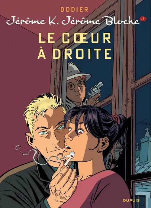 Couverture de l'album Jérôme K. Jérôme Bloche Tome 11 Le cœur à droite
