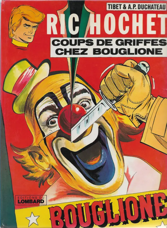Couverture de l'album Ric Hochet Tome 25 Coups de griffes chez Bouglione