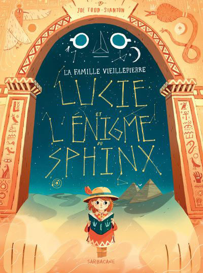 Couverture de l'album La famille Vieillepierre Tome 2 Lucie et l'énigme du Sphinx