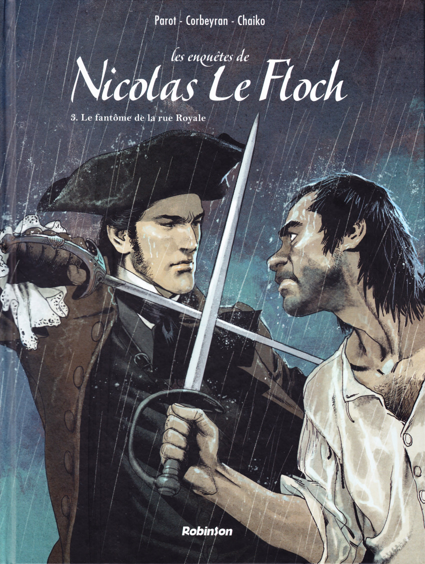 Couverture de l'album Les Enquêtes de Nicolas Le Floch Tome 3 Le fantôme de la rue Royale