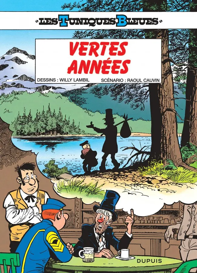 Couverture de l'album Les Tuniques Bleues Tome 34 Vertes années