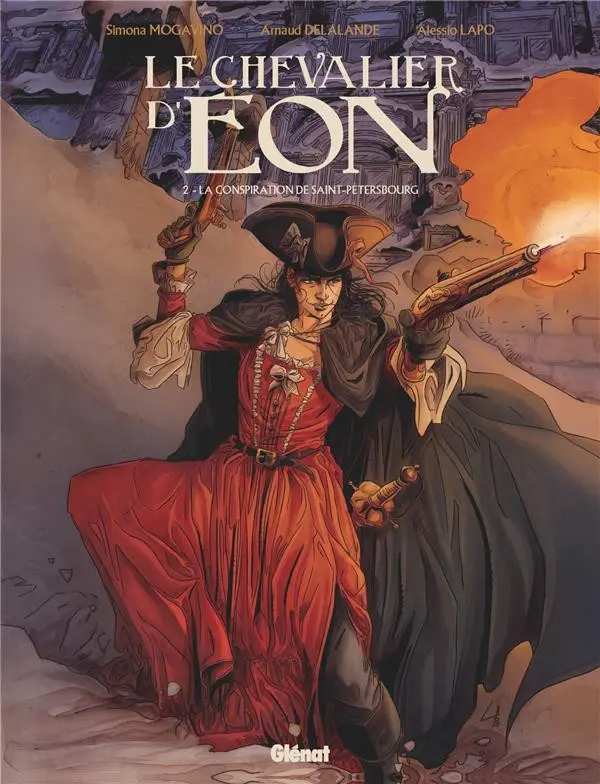 Couverture de l'album Le chevalier d'Éon Tome 2 La conspiration de Saint-Pétersbourg