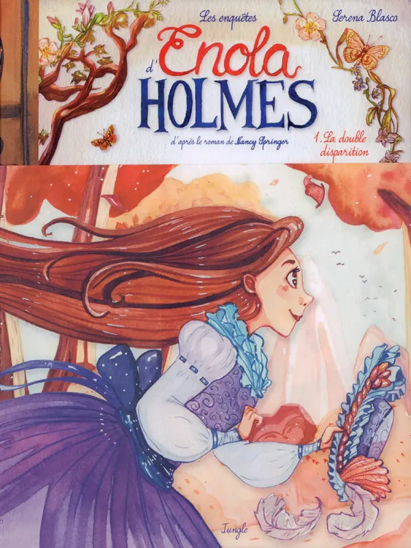 Couverture de l'album Les Enquêtes d'Enola Holmes Tome 1