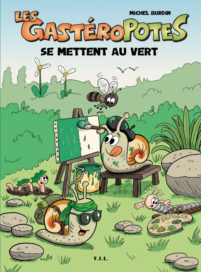 Couverture de l'album Les GastéroPotes Tome 5 Les GastéroPotes se mettent au vert