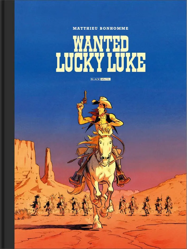 Couverture de l'album Lucky Luke Wanted Lucky Luke