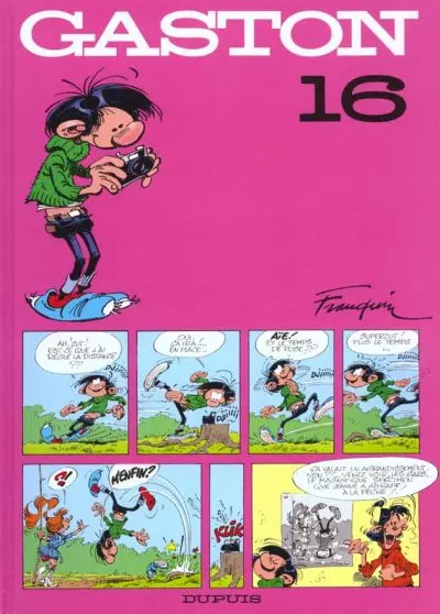 Couverture de l'album Gaston Tome 16