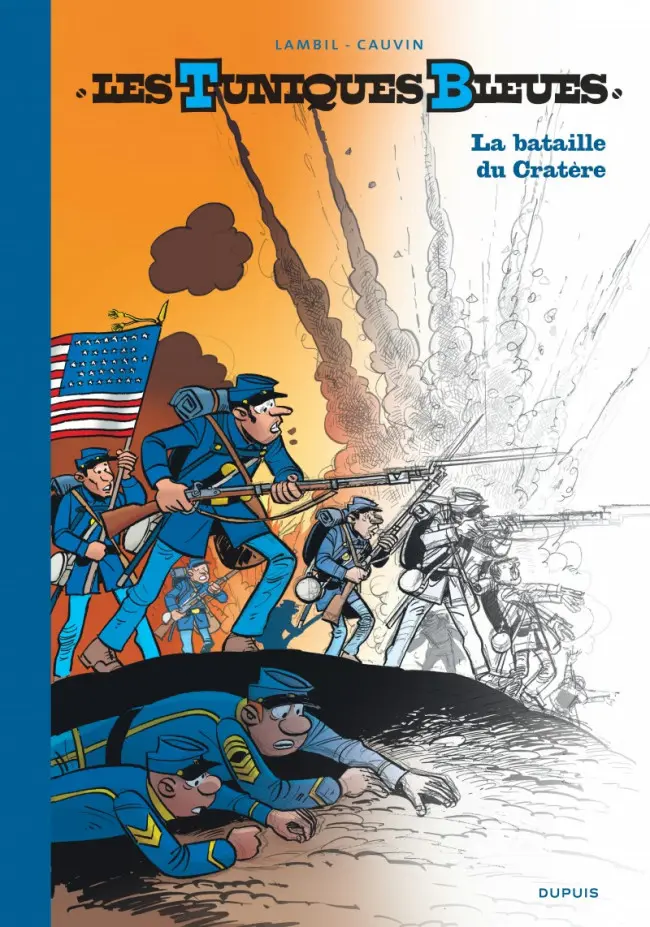 Couverture de l'album Les Tuniques Bleues Tome 63 La bataille du Cratère