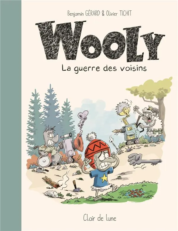 Couverture de l'album Wooly La guerre des voisins