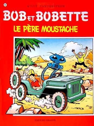 Couverture de l'album Bob et Bobette Tome 93 Le père moustache
