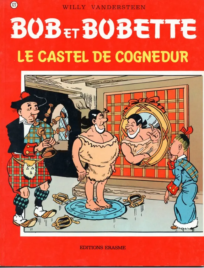 Couverture de l'album Bob et Bobette Tome 127 Le castel de Cognedur