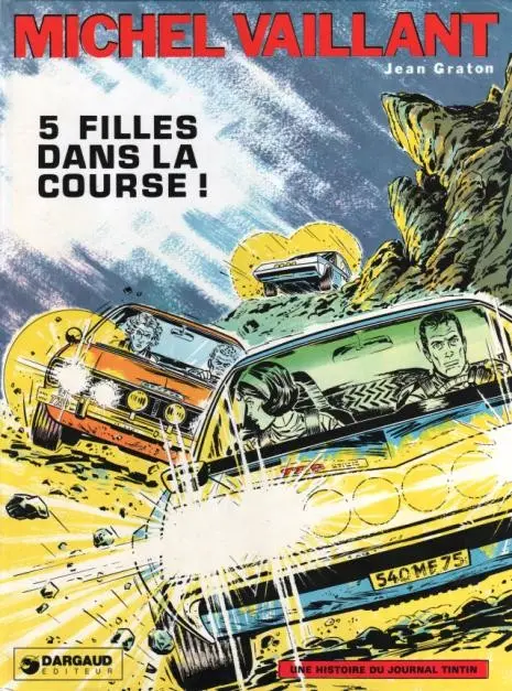 Couverture de l'album Michel Vaillant Tome 19 5 filles dans la course !