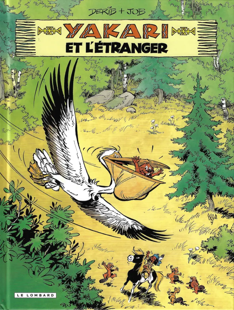 Couverture de l'album Yakari Tome 7 Yakari et l'étranger