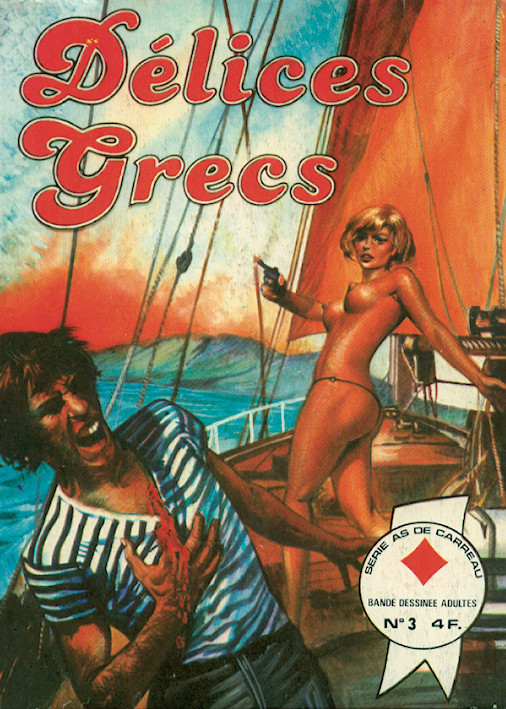 Couverture de l'album As de carreau N° 3 Délices grecs