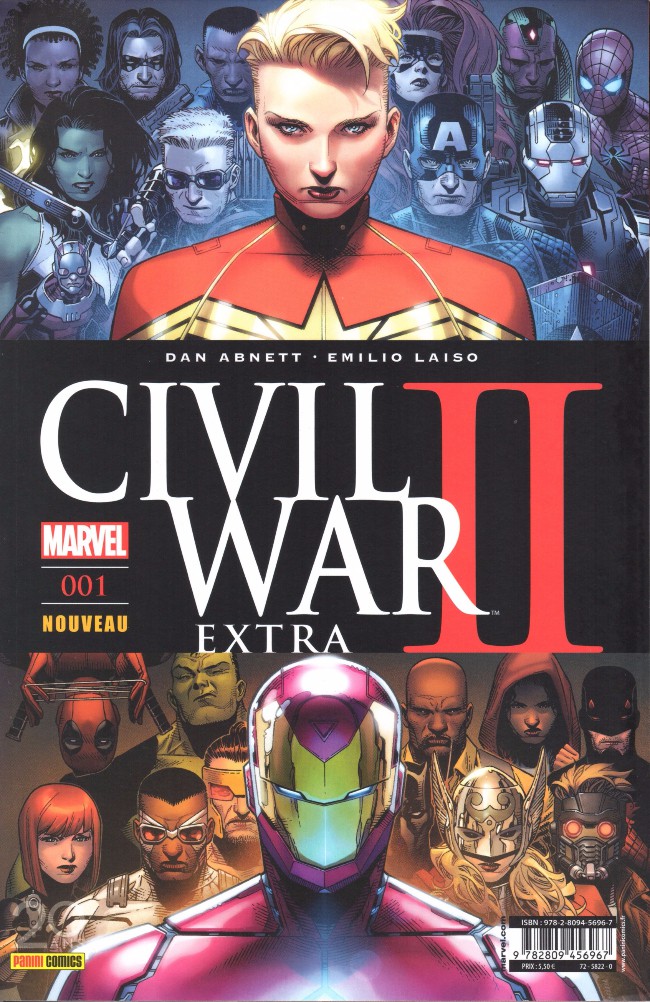Couverture de l'album Civil War II Extra Tome 1 Civil War II : Gods of War