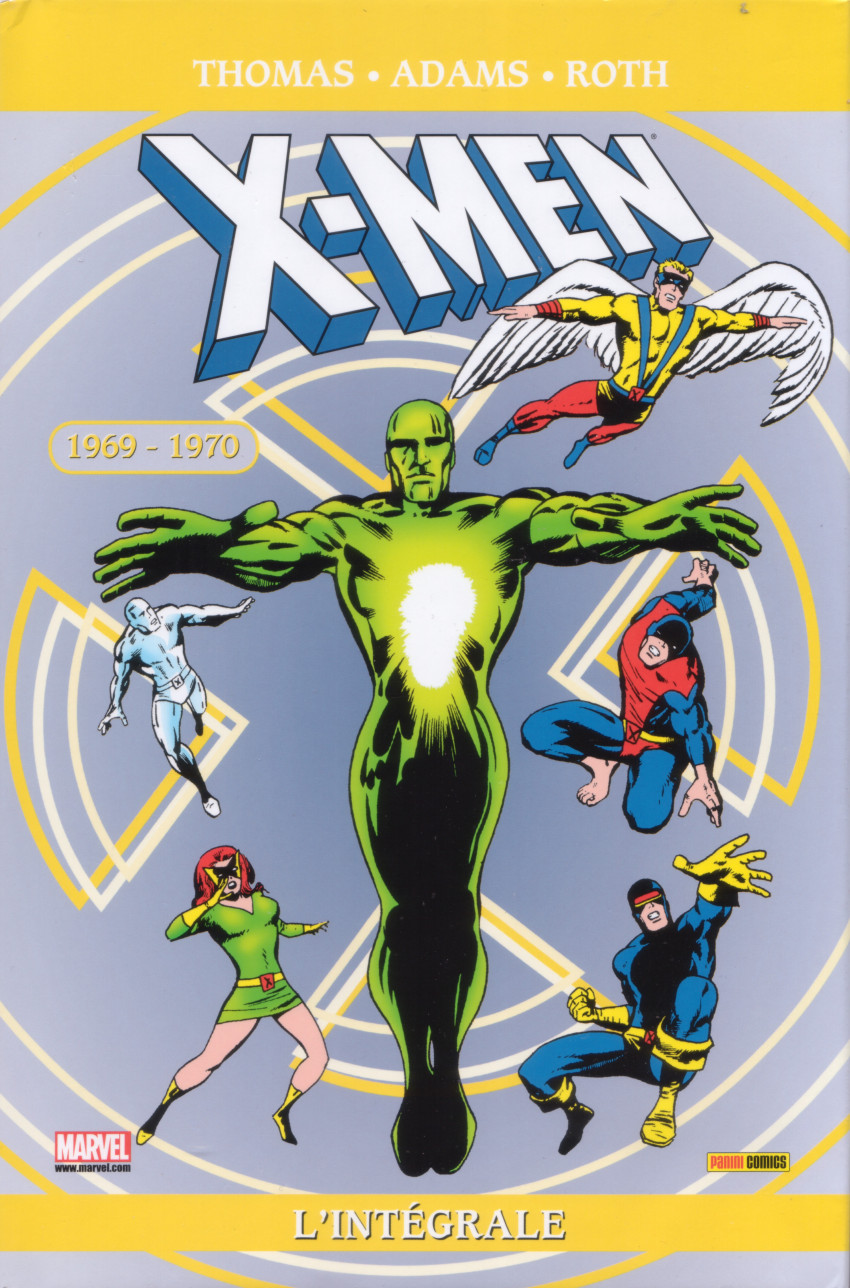 Couverture de l'album X-Men L'intégrale Tome 21 1969-1970
