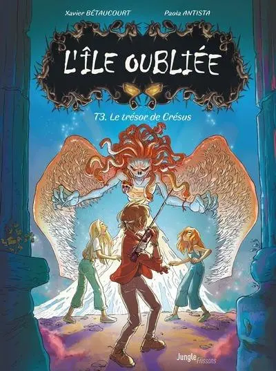 Couverture de l'album L'Île oubliée Tome 3 Le trésor de Crésus