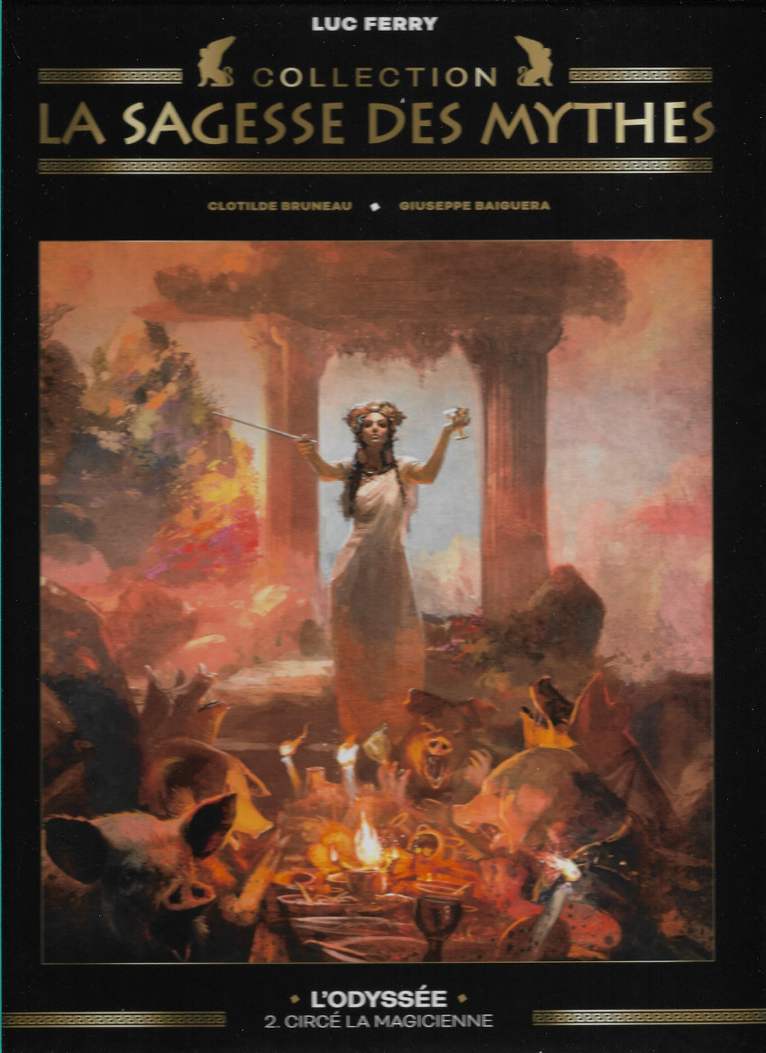 Couverture de l'album La sagesse des Mythes - La collection 34 L'Odyssée - 2 : Circé la magicienne