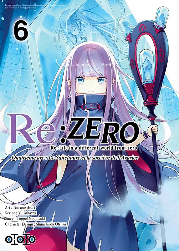 Couverture de l'album Re:Zero (Re : Life in a different world from zero) Vol. 6 Le Sanctuaire et la Sorcière de l'Avarice
