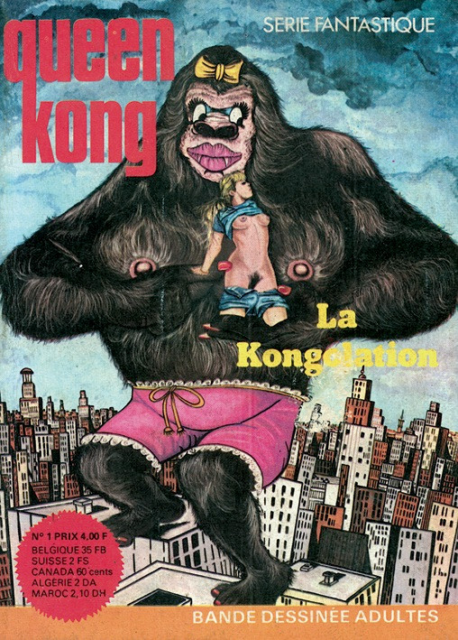 Couverture de l'album Queen Kong Tome 1 La Kongolation