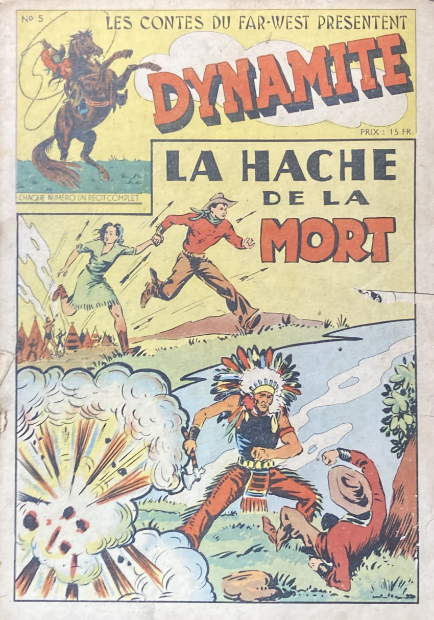 Couverture de l'album Dynamite N° 5 La hache de la mort