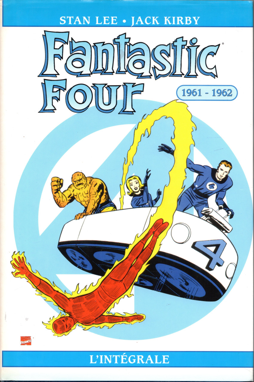 Couverture de l'album Fantastic Four - L'intégrale Tome 1 1961-1962