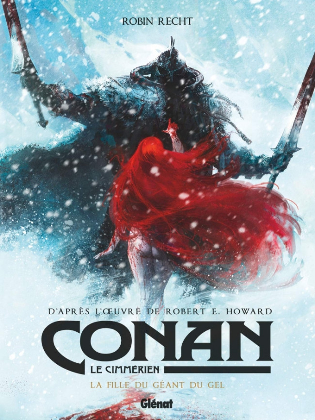 Couverture de l'album Conan le Cimmérien Tome 4 La fille du géant du gel