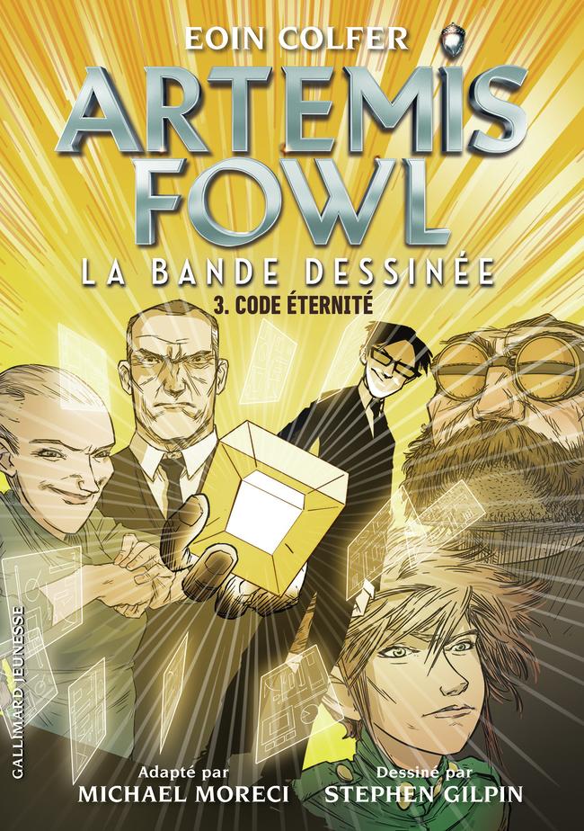 Couverture de l'album Artemis Fowl - La Bande Dessinée Tome 3 Code éternité