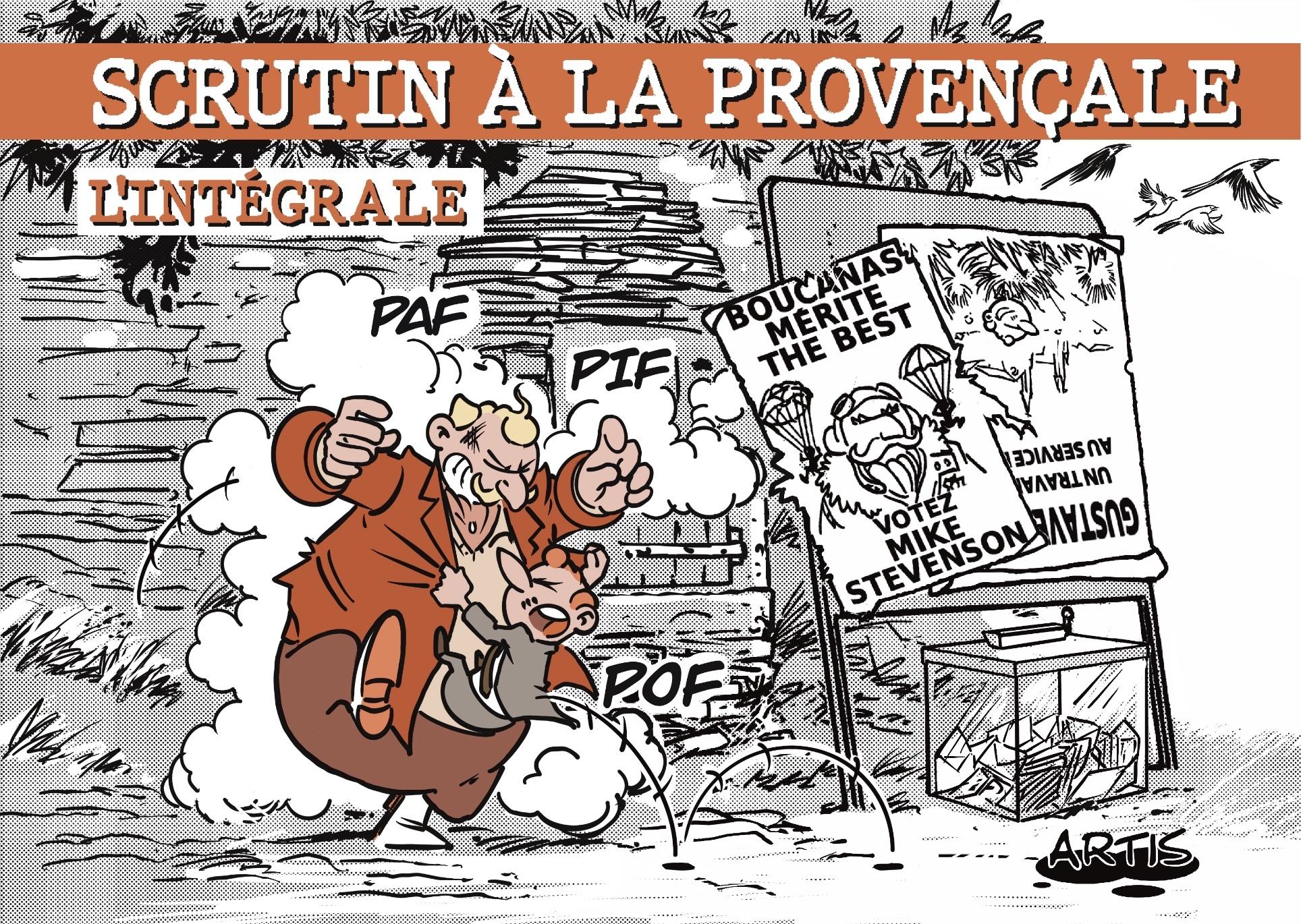 Couverture de l'album Scrutin à la provençale L'intégrale