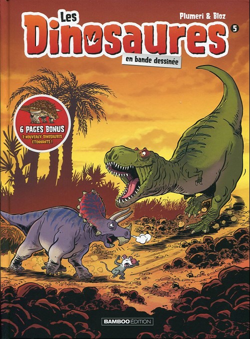 Couverture de l'album Les Dinosaures en BD Tome 5